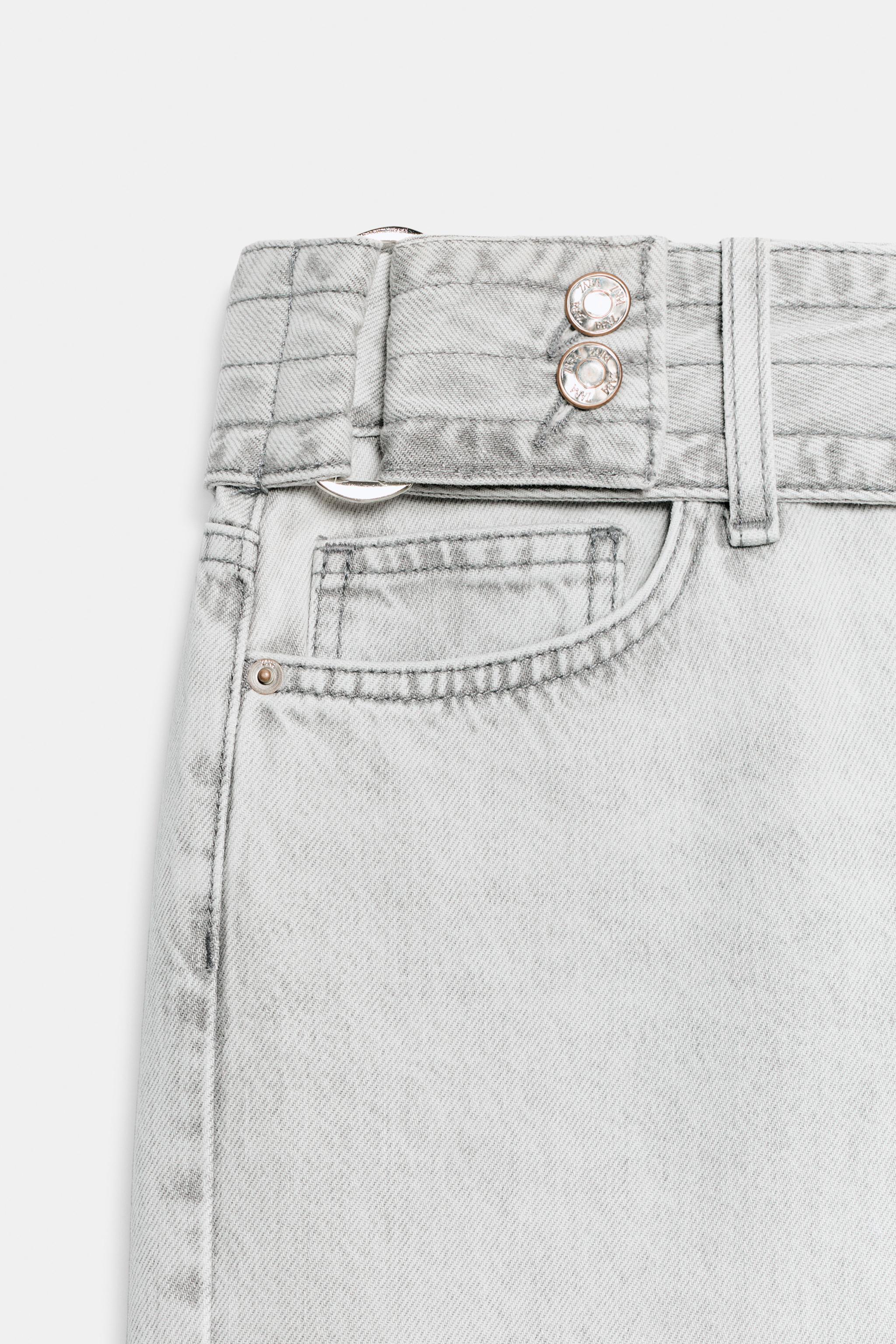 Z1975 LOW RISE STRAIGHT LEG JEANS WITH BELT